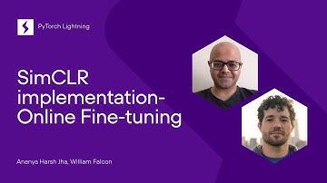 SimCLR Implementation- Online fine-tuning