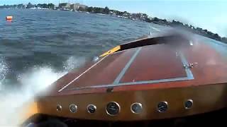 Captain Tony at the helm