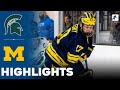 Michigan vs michigan state  ncaa college hockey  highlights  march 31 2024
