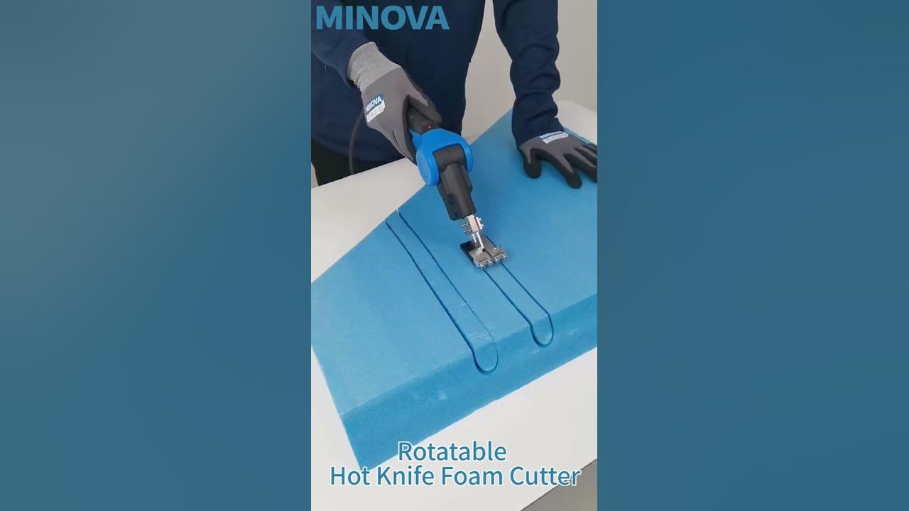 MINOVA Rotatable Electric Hot Knife Foam Cutter Styrofoam Cutting