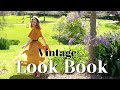 A vintage look book with son de flor  linen dresses