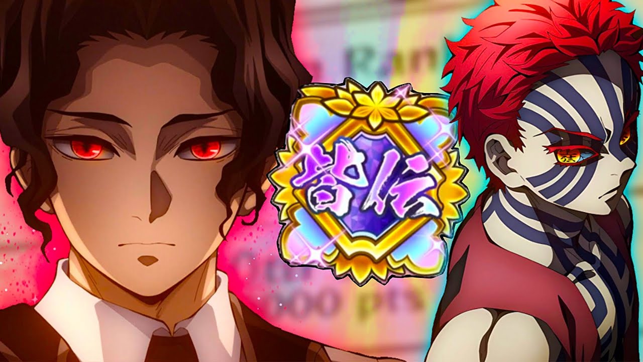 MAX RANKED AKAZA VS MAX RANKED MUZAN | Demon Slayer Hinokami Chronicles 2