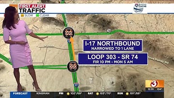 Part of I-10 and Loop 101 to close for construction