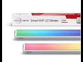Weekend Project: Reprogrammed Wipro/Tuya RGB led batten as Screen Backlight