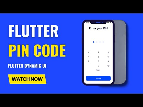Flutter Dynamic PIN