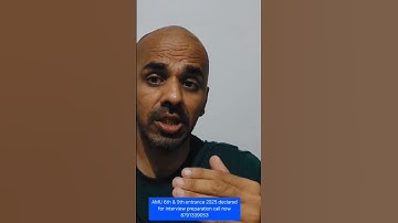 amu class 6th & 9th interview 2025 I amu 6th result 2025 I amu 9th result 2025