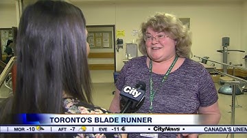 Video: Toronto’s Blade Runner blazing a trail for other amputee runners
