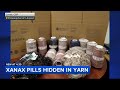 10,000 Xanax pills hidden in yarn found by officers in Philadelphia