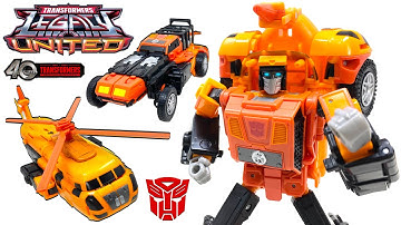 WOW! Transformers LEGACY United TRIPLE CHANGER Leader Class SANDSTORM Review