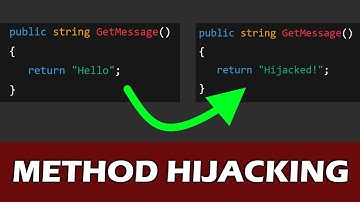 C# Method Hijacking - Rewriting JITted Code At Run Time