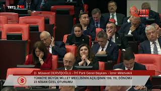 Dervişoğlu'ndan 23 Nisan oturumunda Kahramanmaraş ve Şanlıurfa vurgusu