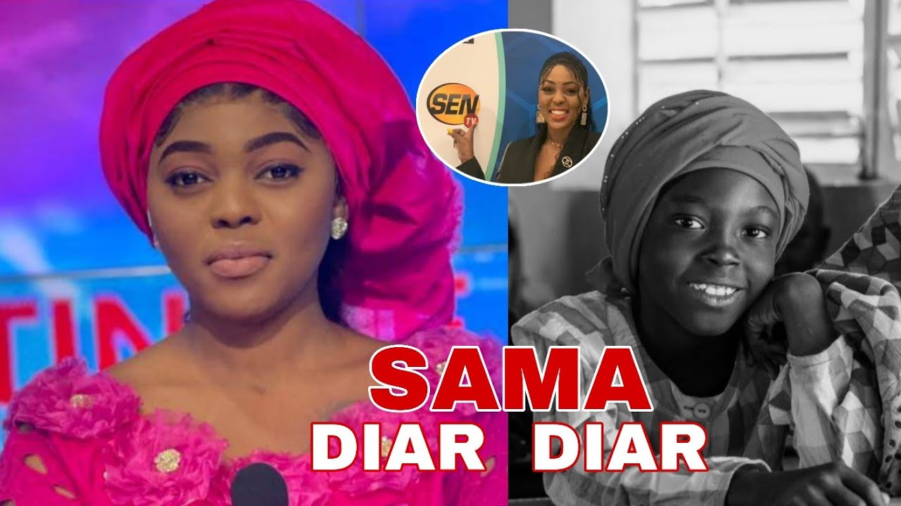 PORTRAIT - Asma Khadija Présentatrice de la Sén tv_Masouma déf ...