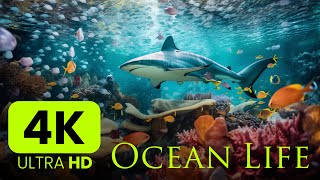 Amazing Ocean Life 4K | Scenic Relaxation Film #nature #explore #治癒 #治癒音樂 #放鬆 #放鬆視頻 #海 #海洋 #海底世界