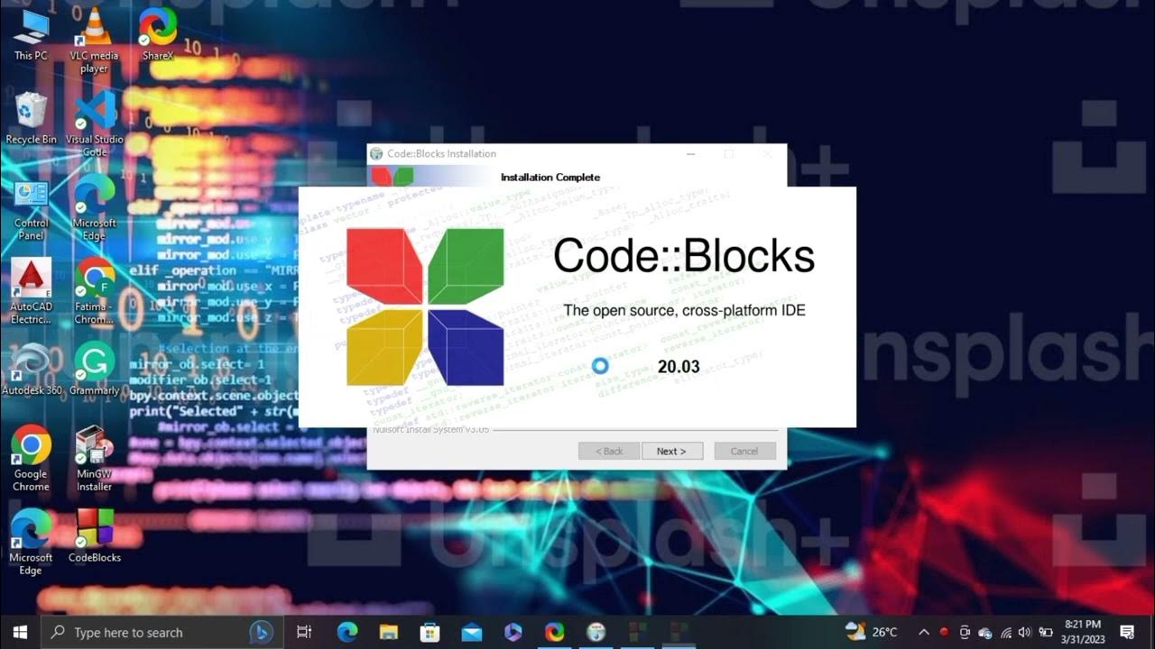 C++ | Installing IDE ( Code Blocks) | Writing First program - YouTube