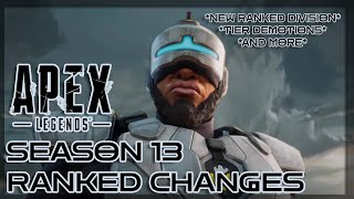 Apex legends Season 13 Ranked Changes