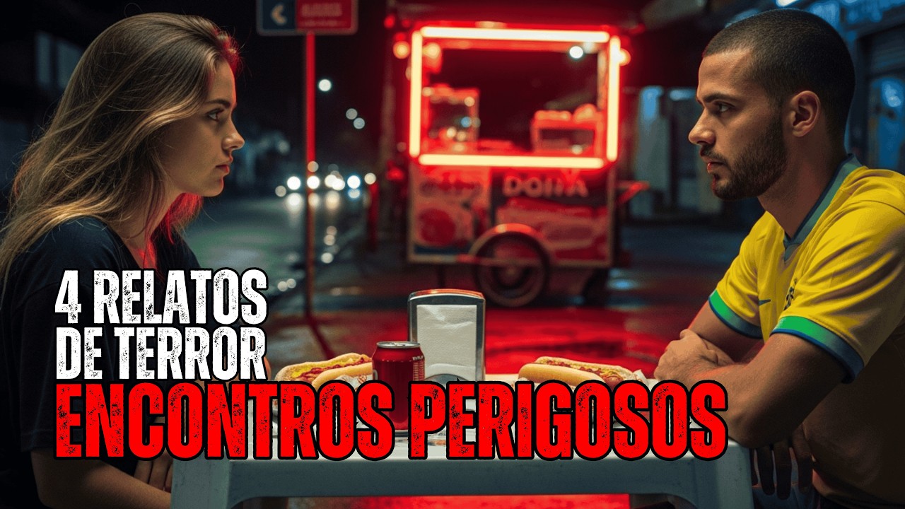 4 RELATOS PERTURBADORES DE ENCONTROS PERIGOSOS | HISTÓRIAS DE TERROR