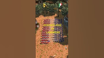 Bersagliere vs All skirmisher type unit part 13 (landwehr) #aoe3de #aoe3 #aoe3definitiveedition