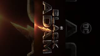 Black Adam First Look Full Screen Hd Status Blue Flakes.