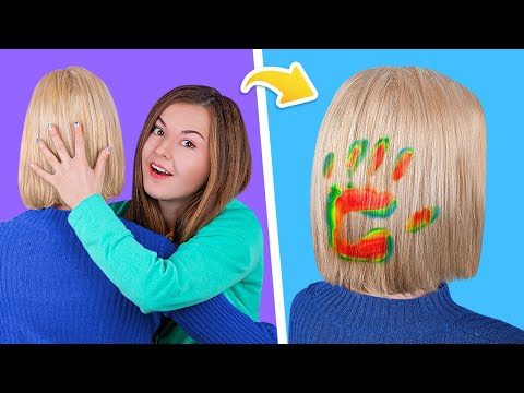 13-brilliant-hair-hacks-and-tips-/-funny-hair-pranks!