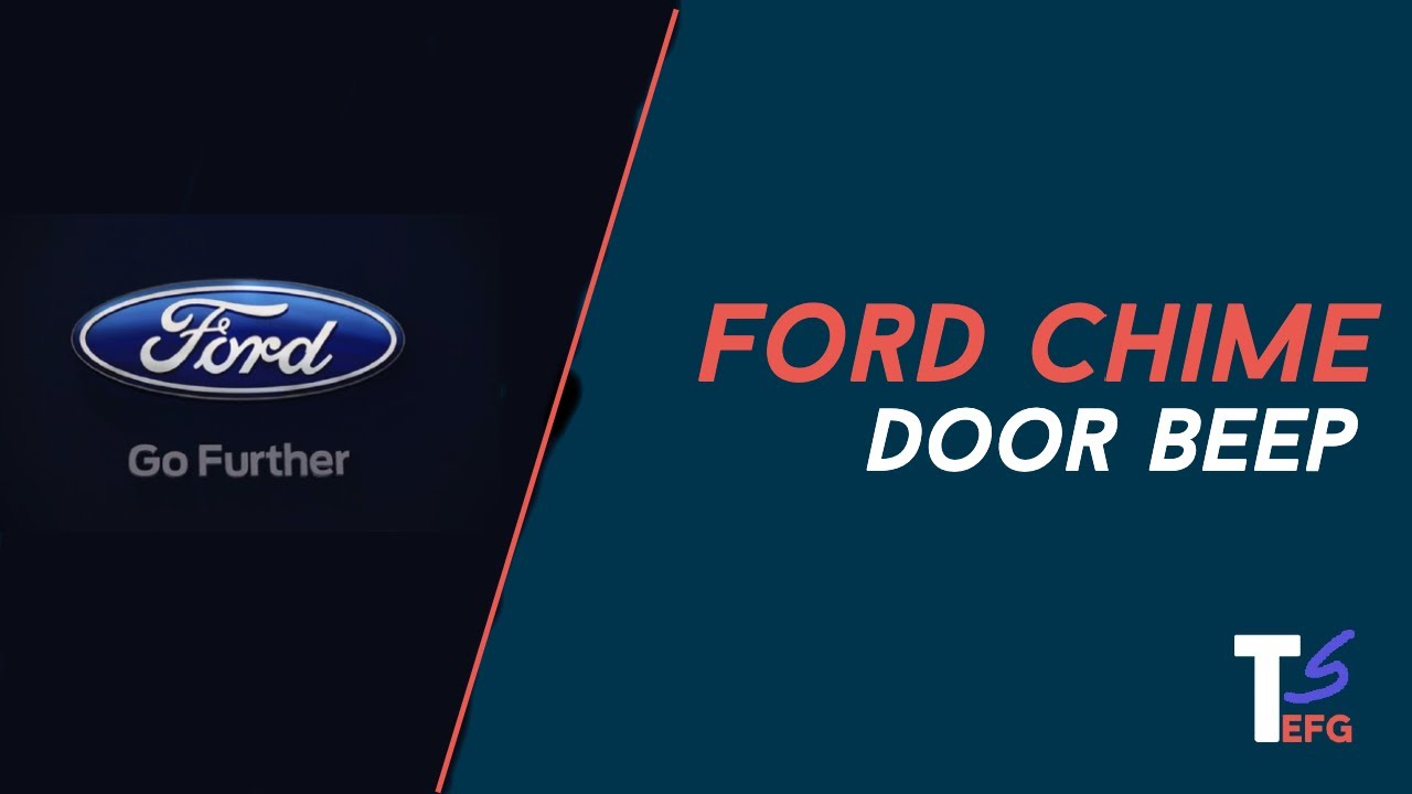 New Ford Chime Door Beep (HQ) YouTube