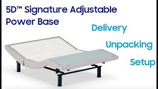 Adjustable Power Base Set Up: 5D™ Signature and 4M Net Worth