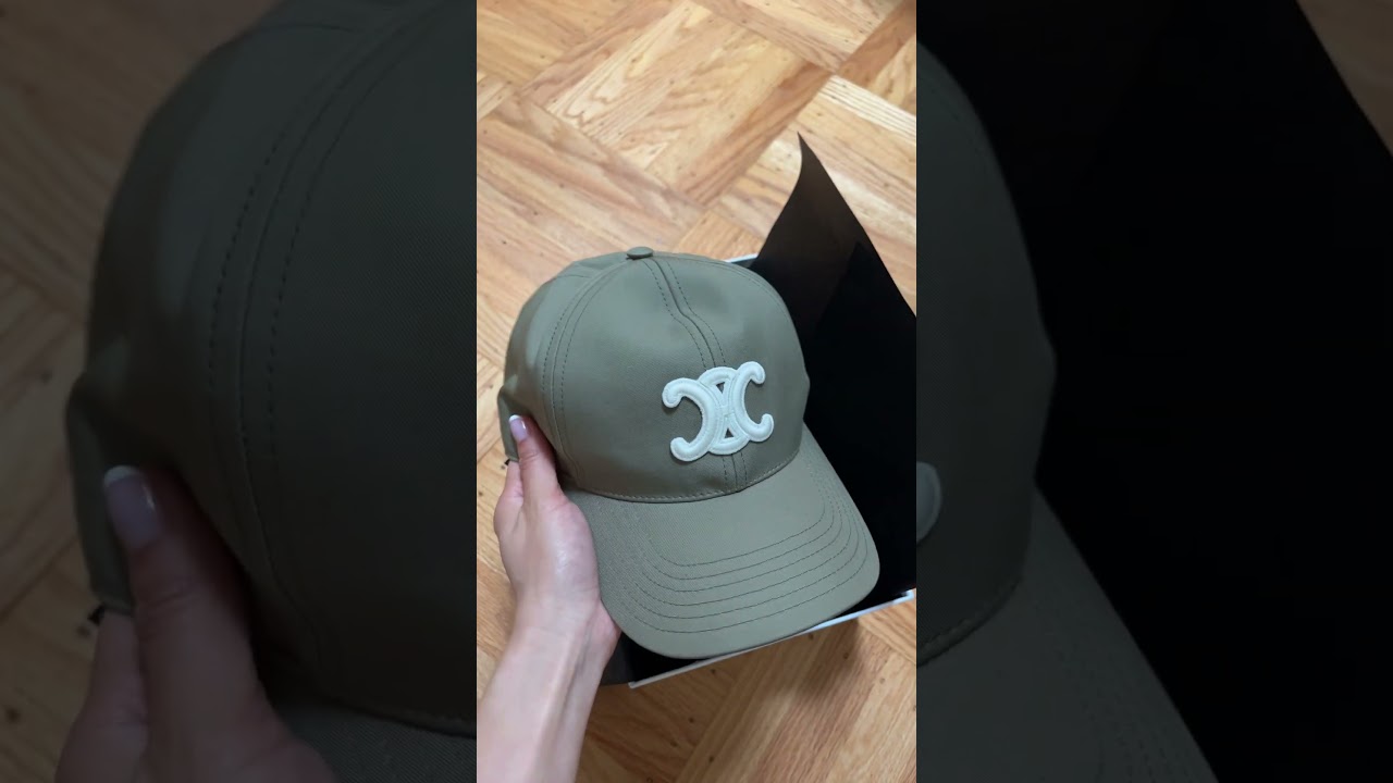 CELINE BASEBALL CAP // finally got my hands on this in the color kaki 😍