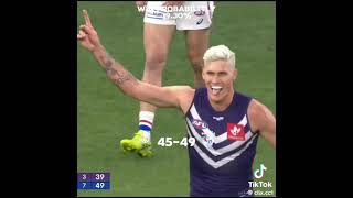 Best comeback in AFL history (credits to click.cc1) #fyp #fremantledockers
