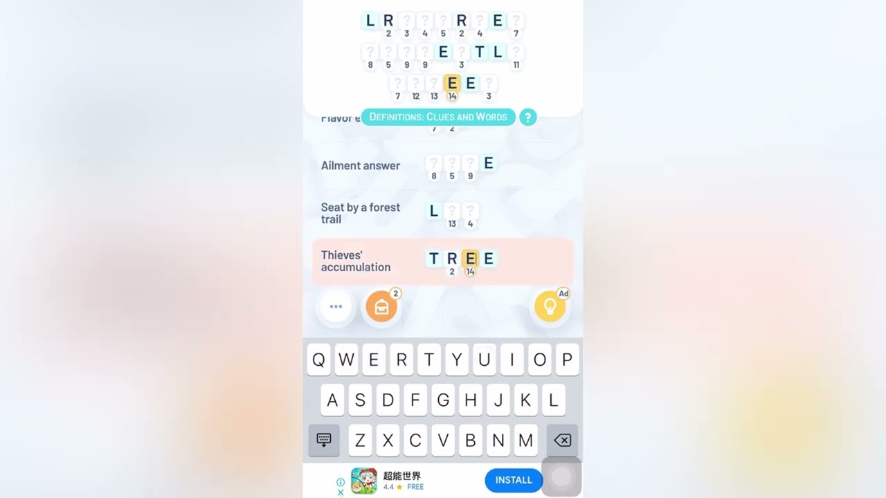 Crosstic Game|Exciting to analyze the clue given|002