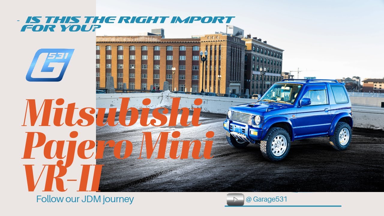 This is why you need a Mitsubishi Pajero Mini VR-II in your life