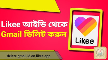 How to delete gmail id on likee app || Helpline HKFY