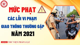 Mức Phạt Các Lỗi Vi Phạm Giao Thông Thường Gặp Năm 2021 | TVPL Guide