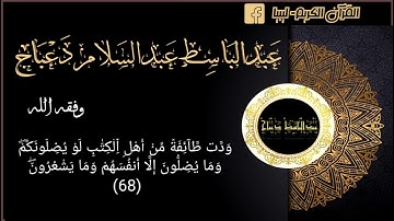 القارئ عبدالباسط دعباج