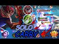 How To Solo Carry A Game | MARTIS Top Tier Jungle Build | MLBB