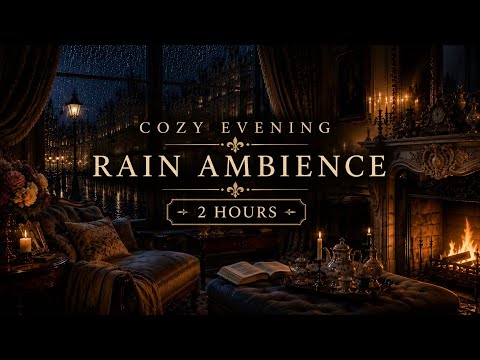 ☔️ A Rainy Evening in Victorian London | 2 Hours No ads