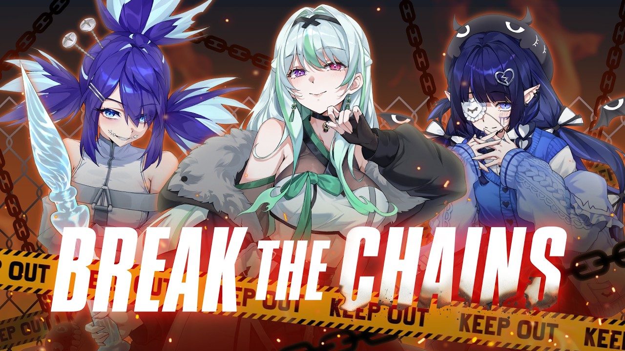 V4Mirai『 BREAK THE CHAINS feat. Lunalia 』(Official Music Video)