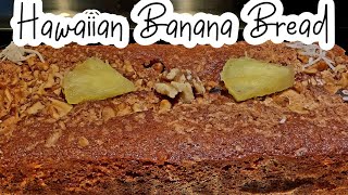 How To Make the EASIEST Hawaiian Banana Bread Loaf