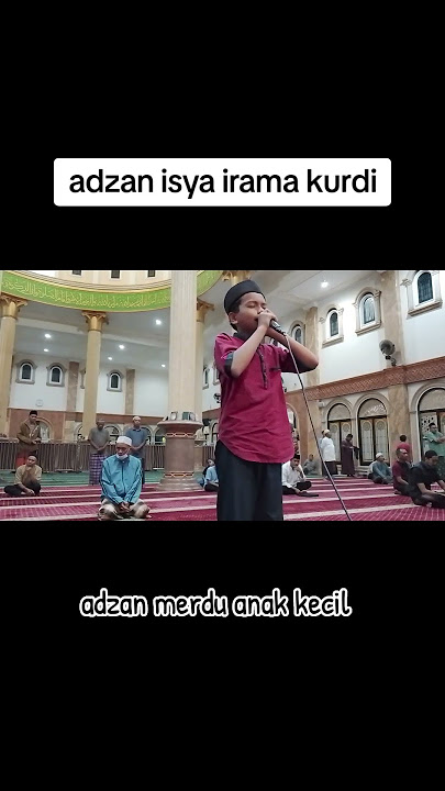 bikin merinding #adzan #adzanmerdu #adzananak