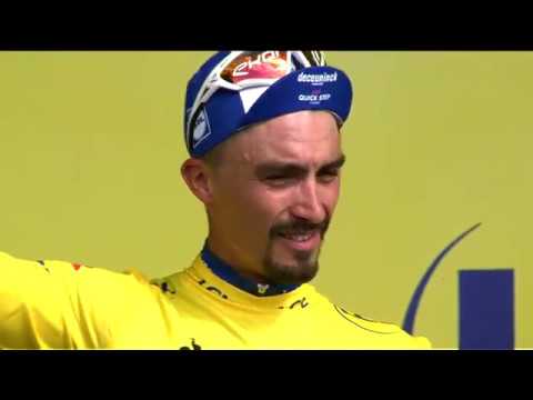 فيديو: Tour de France 2019: Alaphilippe يسود بالمرحلة الثالثة والفوز بالقميص الأصفر