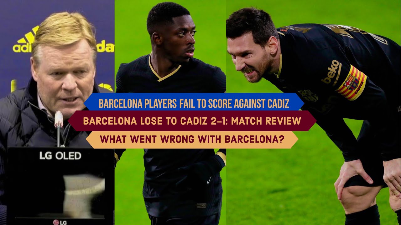 Barcelona boss Xavi 'annoyed' after Barcelona drop points to Cadiz
