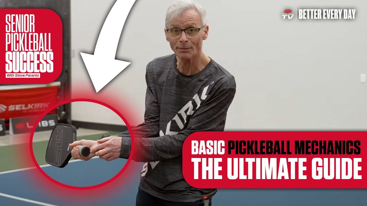 Pickleball Mechanics for Seniors: Sharpen Your Grip, Footwork, and Net Play