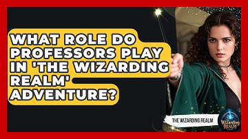 What Role Do Professors Play in 