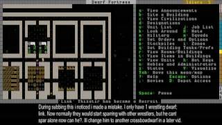 Dwarf Fortress Video Tutorial part 10 - Migrants, Military and Requests