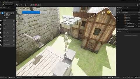 Unreal Engine Basic Game Level Prototype Functionality