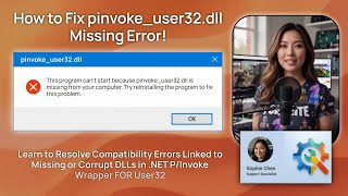 How to Fix pinvoke_user32.dll Missing Error!