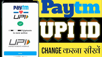 Paytm UPI ID Change Kaise Kare // How To Change Paytm UPI ID