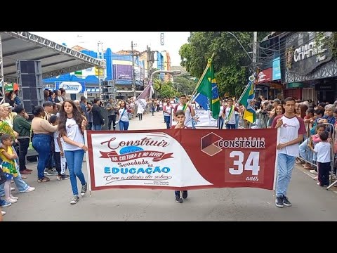 BARRA DO PIRAI RJ!! 7 DE SETEMBRO 2023 COLÉGIO CONSTRUIR - YouTube