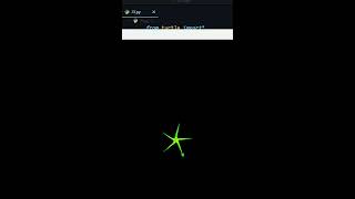 Graphic animation part 75 using #pythonturtle #new #turtle #shorts #trending #viralshorts