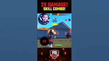 🔥THE SECRET OP 2X DAMAGE CHARACTER SKILL COMBO FOR CS GRANDMASTER PUSH #shorts #freefire  PRI GAMING