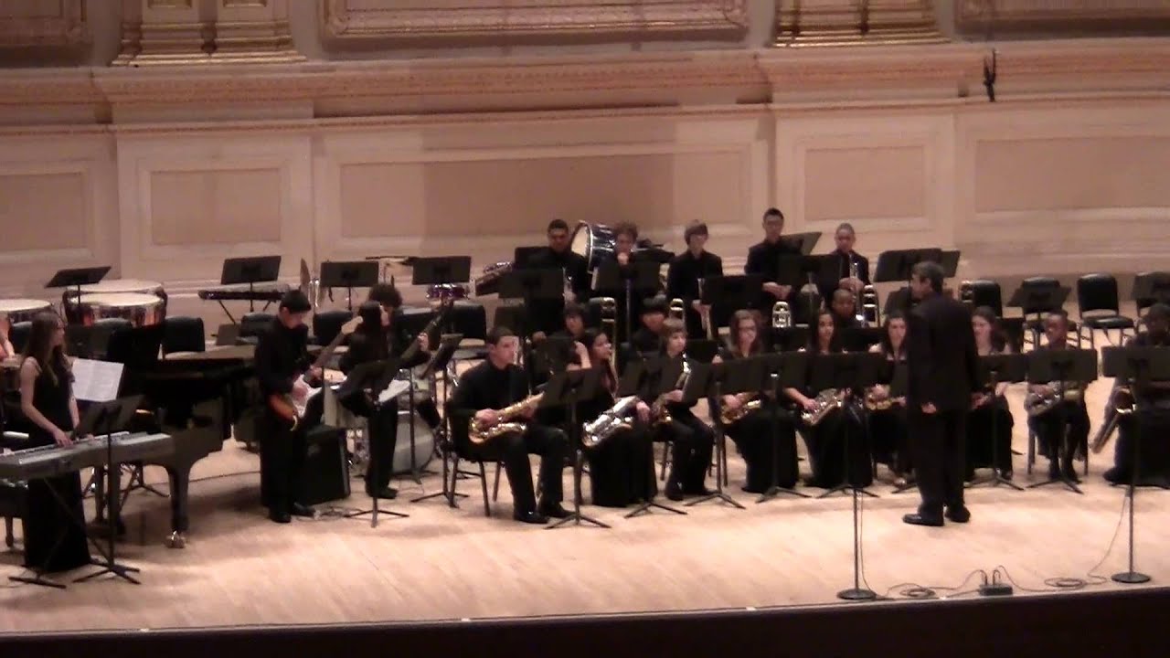 NYC Carnegie Hall Salute to Music 2014 All City Jazz Band YouTube