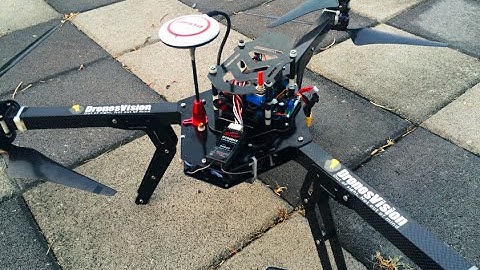 3DR (3D Robotics) Y6 Maiden Flight with Modified Extended Booms